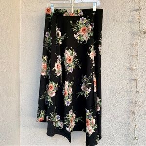 Floral napkin skirt